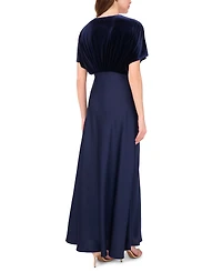CeCe Women's V-Neck Dolman Sleeve Maxi Dress