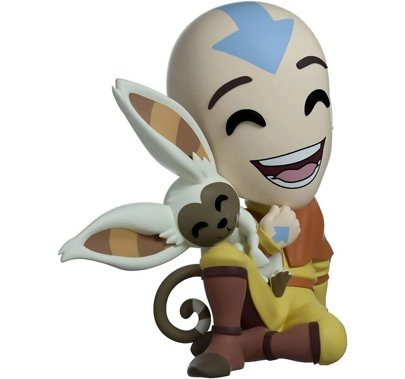 Youtooz Avatar The Last Airbender Collection Aang with Momo Vinyl Figure