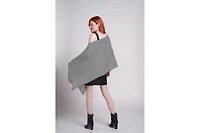 Caldwell Collection Women's Eva Lightweight knit Poncho