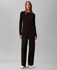 Calvin Klein Women's Tailored Long Sleeve Tunic