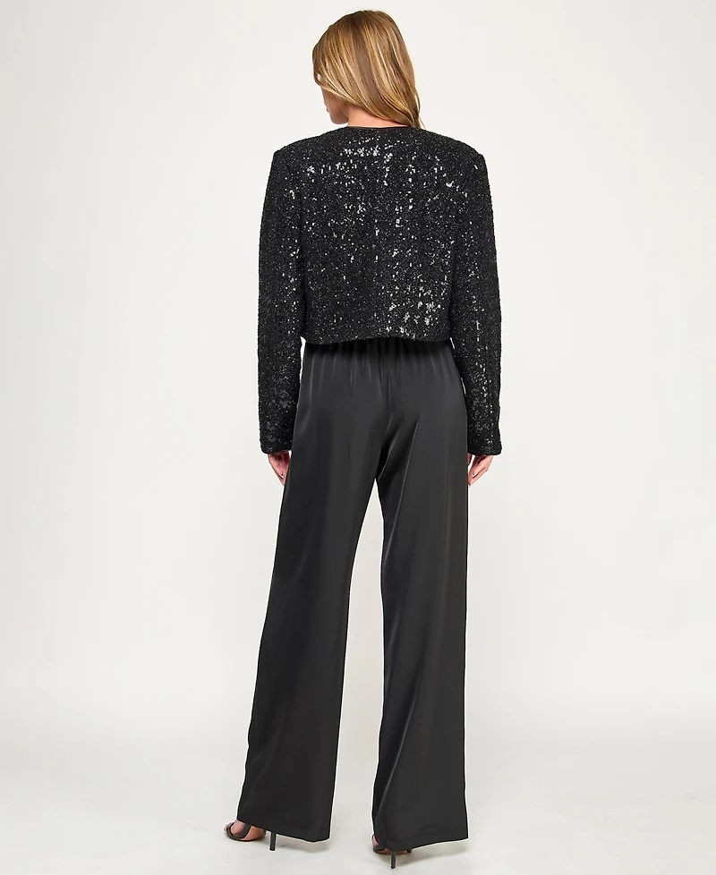 Seni & Cade Junior's Long Sleeve Boucle Jacket