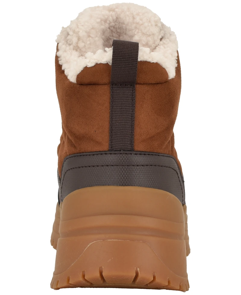 Calvin Klein Women's Noanne Lace-Up Cold Weather Boots