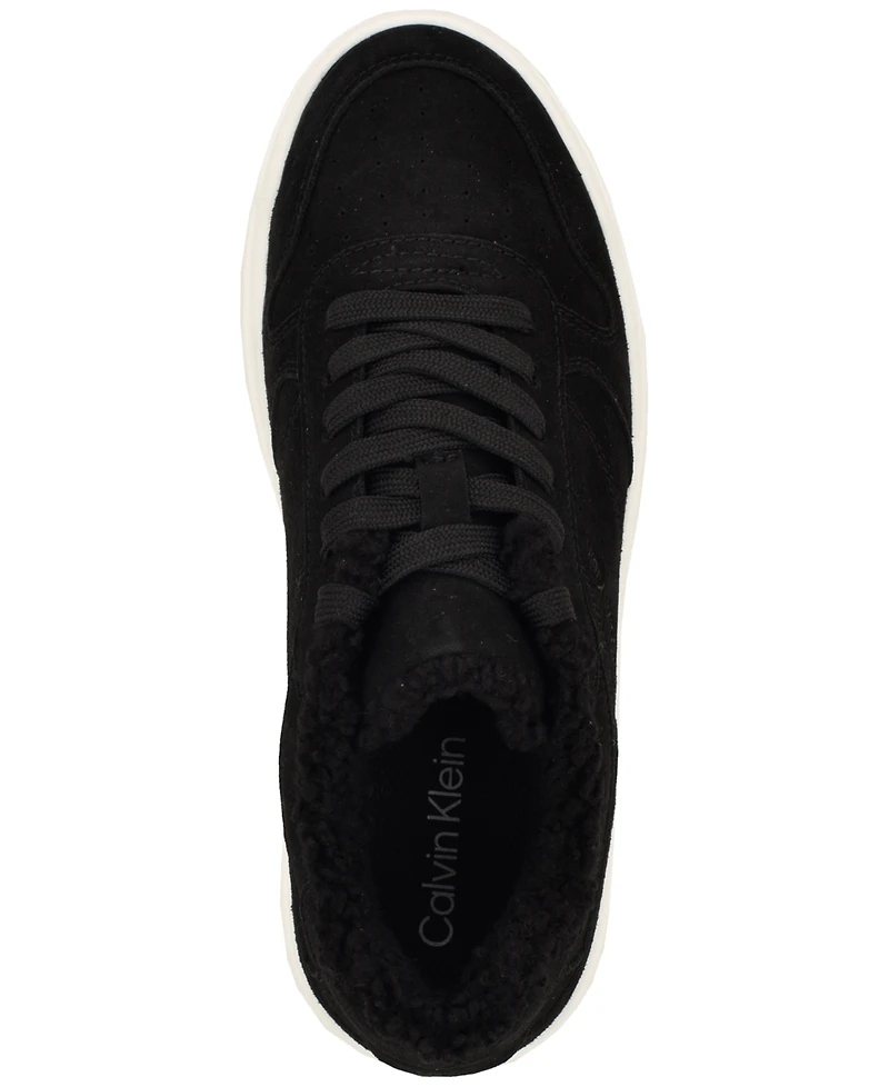 Calvin Klein Women's Pozay Lace-Up Sneakers