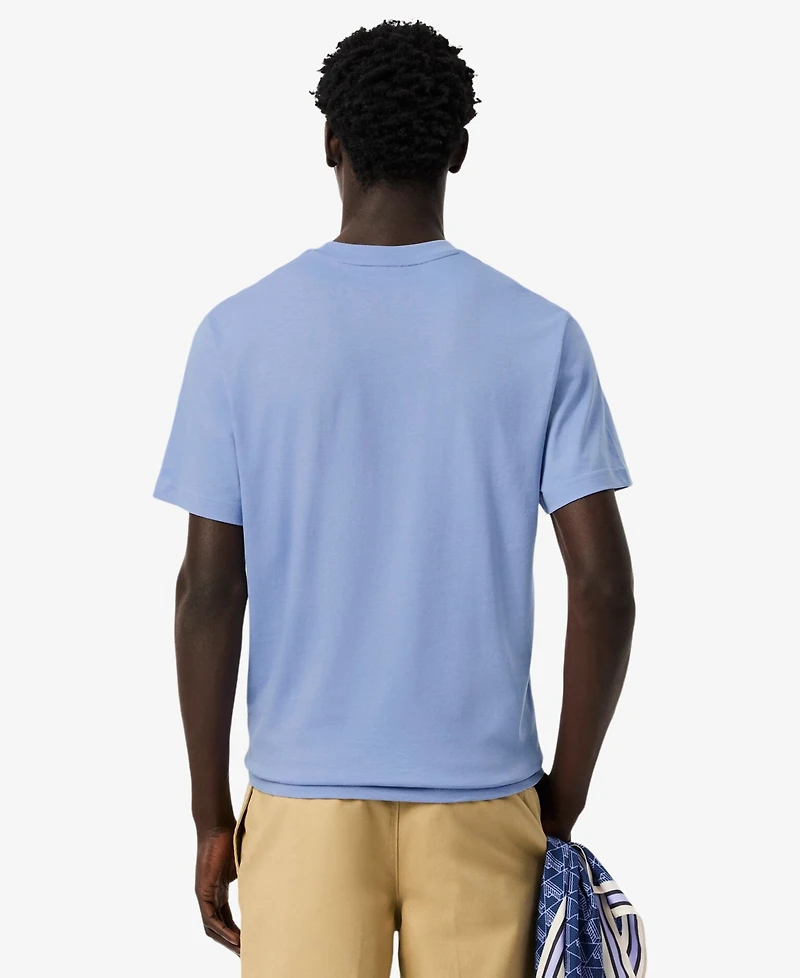 Lacoste Men's Classic Fit Short Sleeve Crewneck Logo T-Shirt