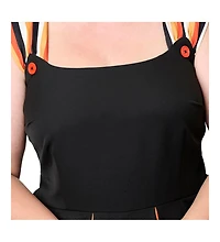 Unique Vintage Plus Square Neck Sleeveless Godet Swing Dress