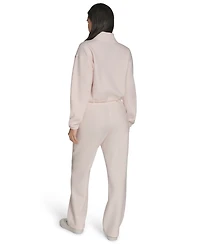 Calvin Klein Performance Women's High-Waist Straight-Leg Sweatpants