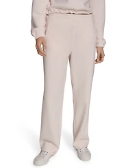 Calvin Klein Performance Women's High-Waist Straight-Leg Sweatpants