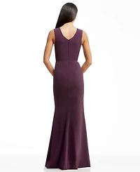 Dress the Population Women's Sandra V-Neck Gown