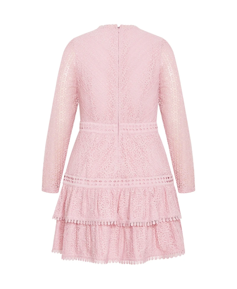 City Chic Women's Gabriella Lace Dress