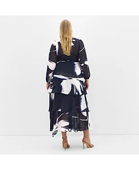 City Chic Women's Selene Wrap Maxi Dress