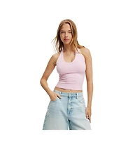 Cotton On Women's All Day V Neck Halter