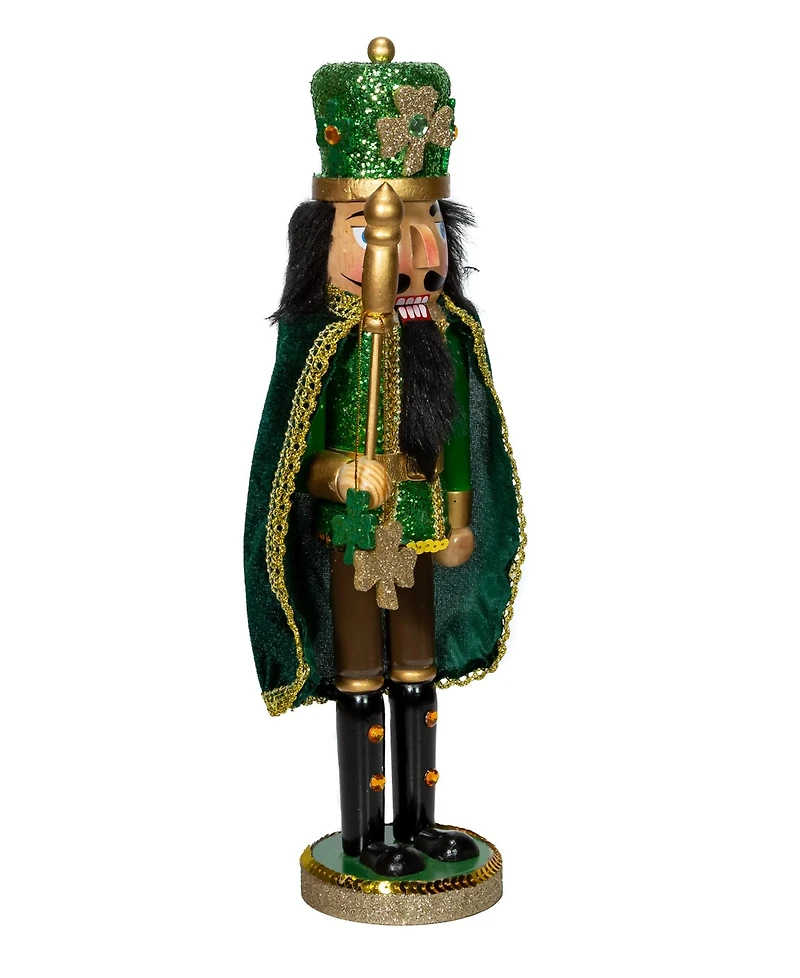 Kurt Adler 15-Inch Irish Nutcracker with Cape