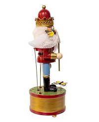 Kurt Adler 12-Inch Wind-Up Musical Butterfly Catcher Nutcracker