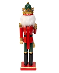 Kurt Adler charming 15-Inch Horn Nutcracker