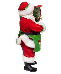 Kurt Adler 10.5-Inch Fabriche Beer Santa with Barrel