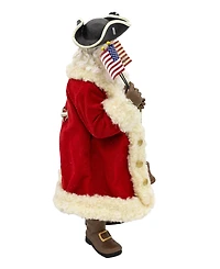 Kurt Adler 11-Inch Fabriche 250th Anniversary of America Musical Santa