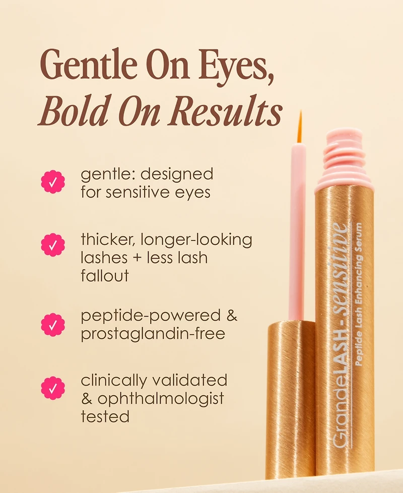 Grande Cosmetics GrandeLASH-Sensitive Peptide Lash Enhancing Serum