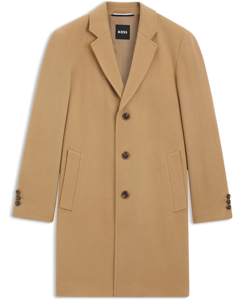 Boss by Hugo Boss Men's Wool Blend Formal Coat