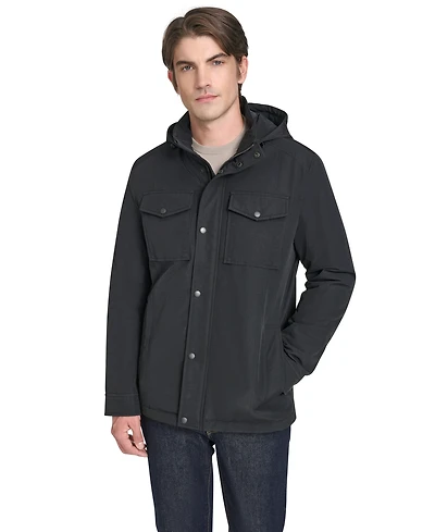 Cole Haan Men's Cotton-Touch Nylon Field Jacket