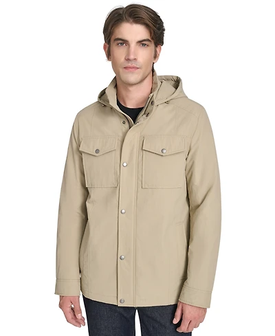 Cole Haan Men's Cotton-Touch Nylon Field Jacket