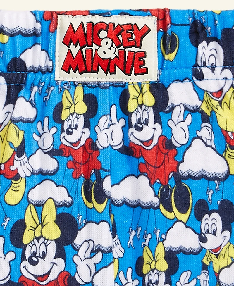 Disney | Macy's Kids 5-14 Mickey Mouse & Minnie Knit Pajamas Set, Exclusive