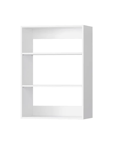 Short Tower Wood Built In Closet Organizer Unit, Wood Closet Organizer Starter Kit