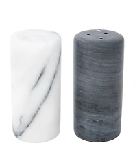 Artifacts Trading Company Marble Salt & Pepper Shaker (Set of 2)