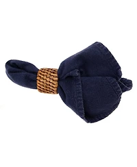 Artifacts Rattan Oval Napkin Rings - 6 piece set