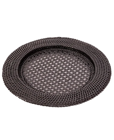 Artifacts Trading Company Rattan Open Weave Charger