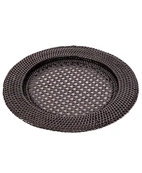 Artifacts Trading Company Rattan Open Weave Charger