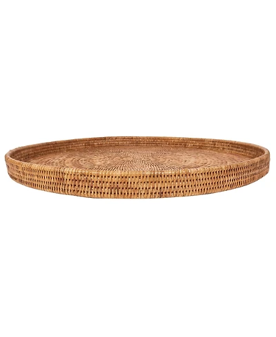Artifacts Rattan Round Tray 32"