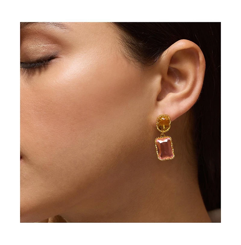 Sohi Women's The Eleanor Drop Earrings