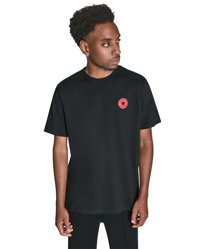 Converse Men's Coca Cola Logo Pull-On T-Shirt