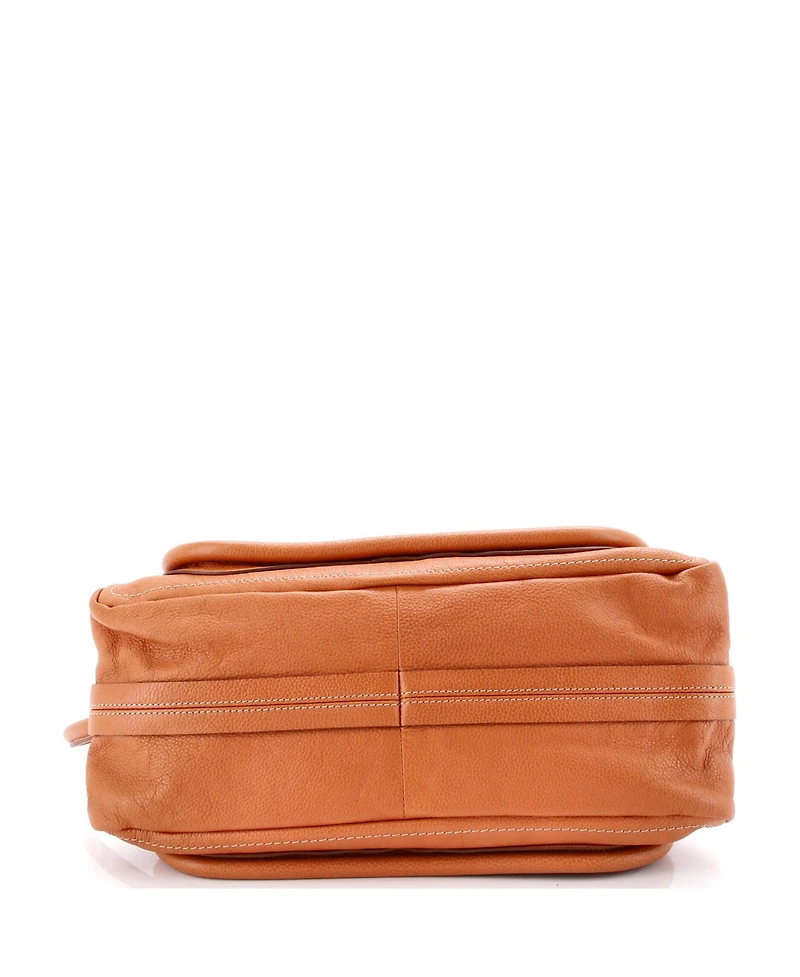 Pre-Owned Chloe Medium Paraty Top Handle Bag Leather