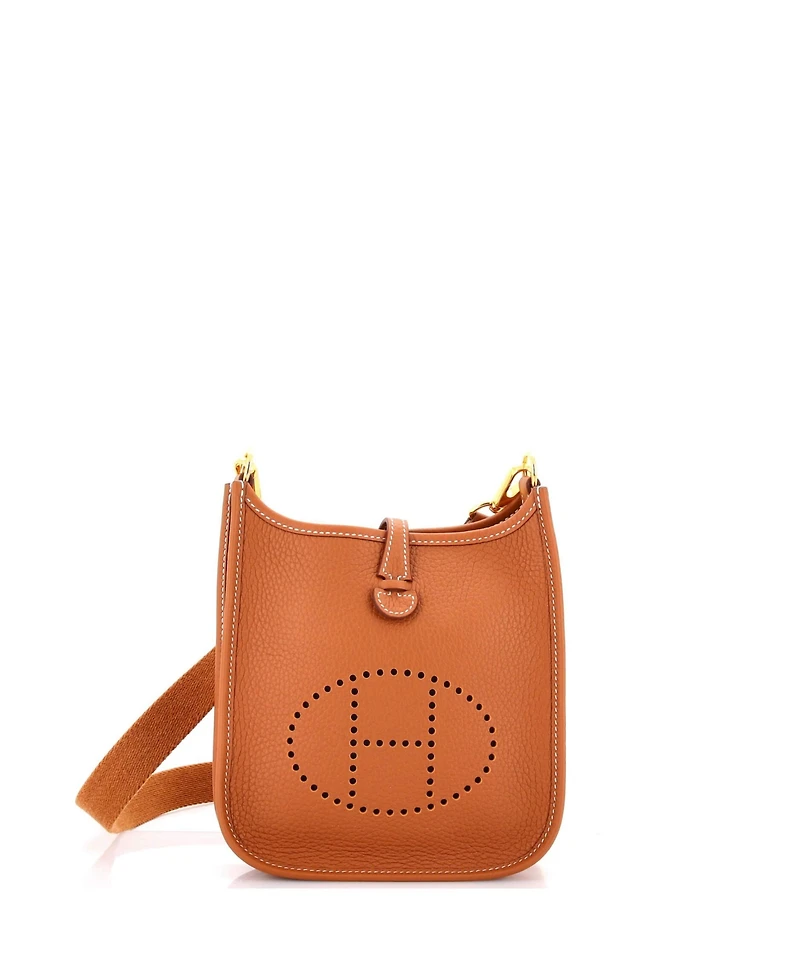 Pre-Owned HERMA‰S Tpm Evelyne Bag Gen Iii Clemence