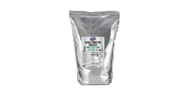Now Foods Whey Protein Isolate, Dutch Chocolate, 10lb