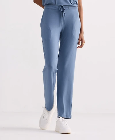 Reistor Women's Wide Leg Pant Blue