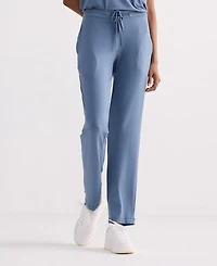 Reistor Women's Wide Leg Pant Blue