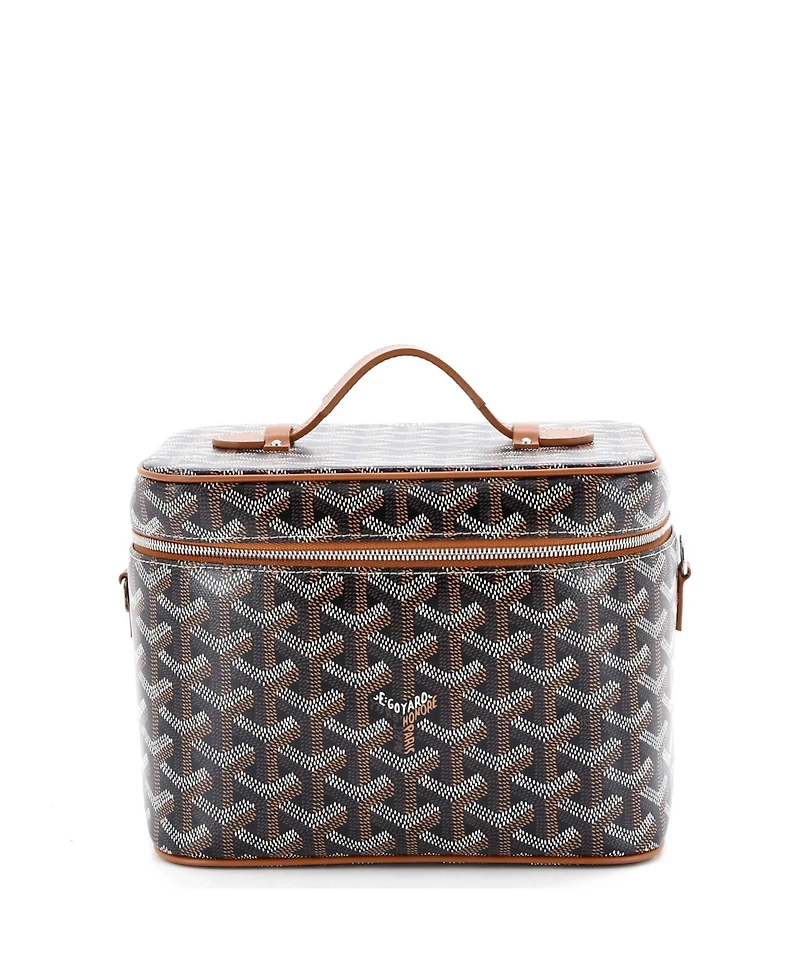 Pre-Owned Goyard Muse Vanity Case Coated Canvas