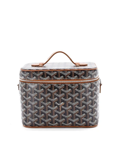 Pre-Owned Goyard Muse Vanity Case Coated Canvas
