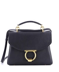 Pre-Owned Salvatore Ferragamo Margot Satchel Leather