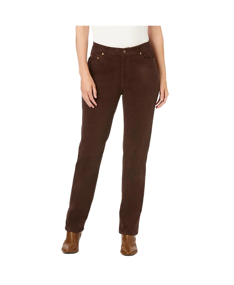 Woman Within Women's Tall Stretch Corduroy Bootcut Jean