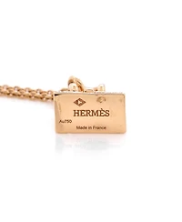 Pre-Owned Hermes Birkin Amulette Pendant Necklace