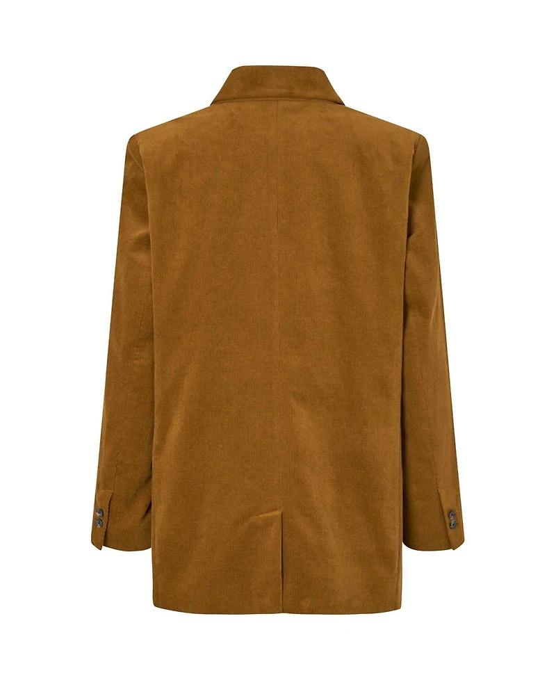 Masai Copenhagen Women's MaJaxi Long Sleeve Corduroy Blazer