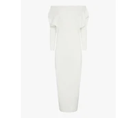 WeWoreWhat Women's Off Shoulder Sweater Midi Dress