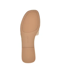 Nine West Women's Giselleh Embellished Flat Sandals