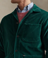 Polo Ralph Lauren Men's Corduroy Utility Long Sleeve Overshirt