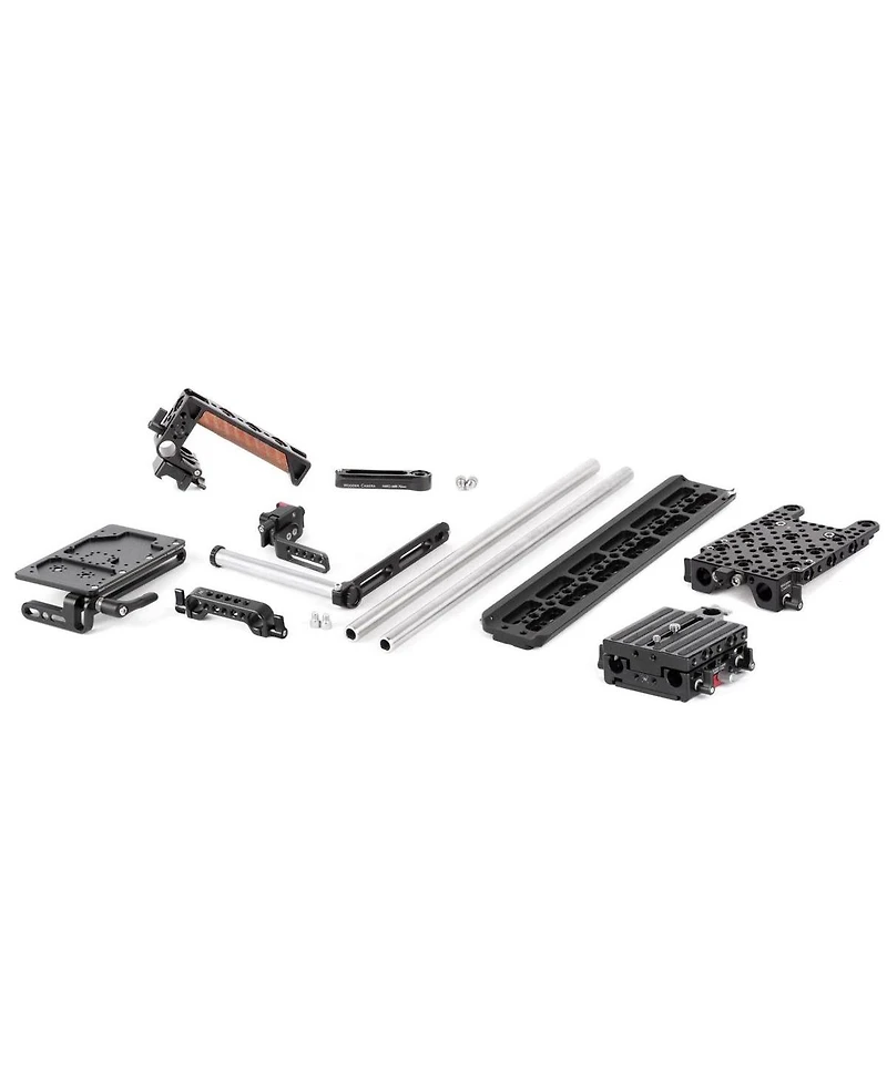 Wooden Camera Canon C300mkIII / C500mkII Unified Pro Accessory Kit, Includes Nato Handle Plus v2 Kit, Top Plate, Uvf Mount v2, Rod Clamp & Battery