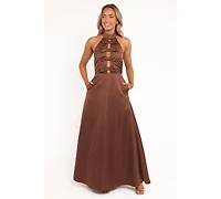 Petal and Pup Women's Norva Maxi Dress - Brown