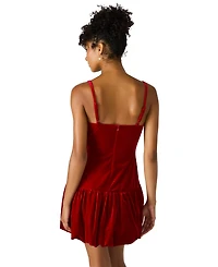 Steve Madden Women's Giovanna Bubble Sleeveless Mini Dress